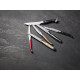 STEAK KNIFES - Steak Knife Ebony Black Handle Serrated - C